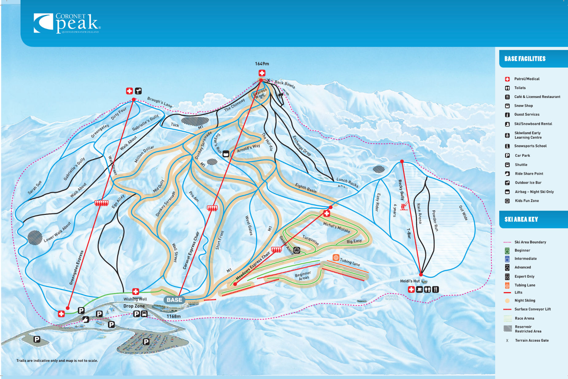 ski map