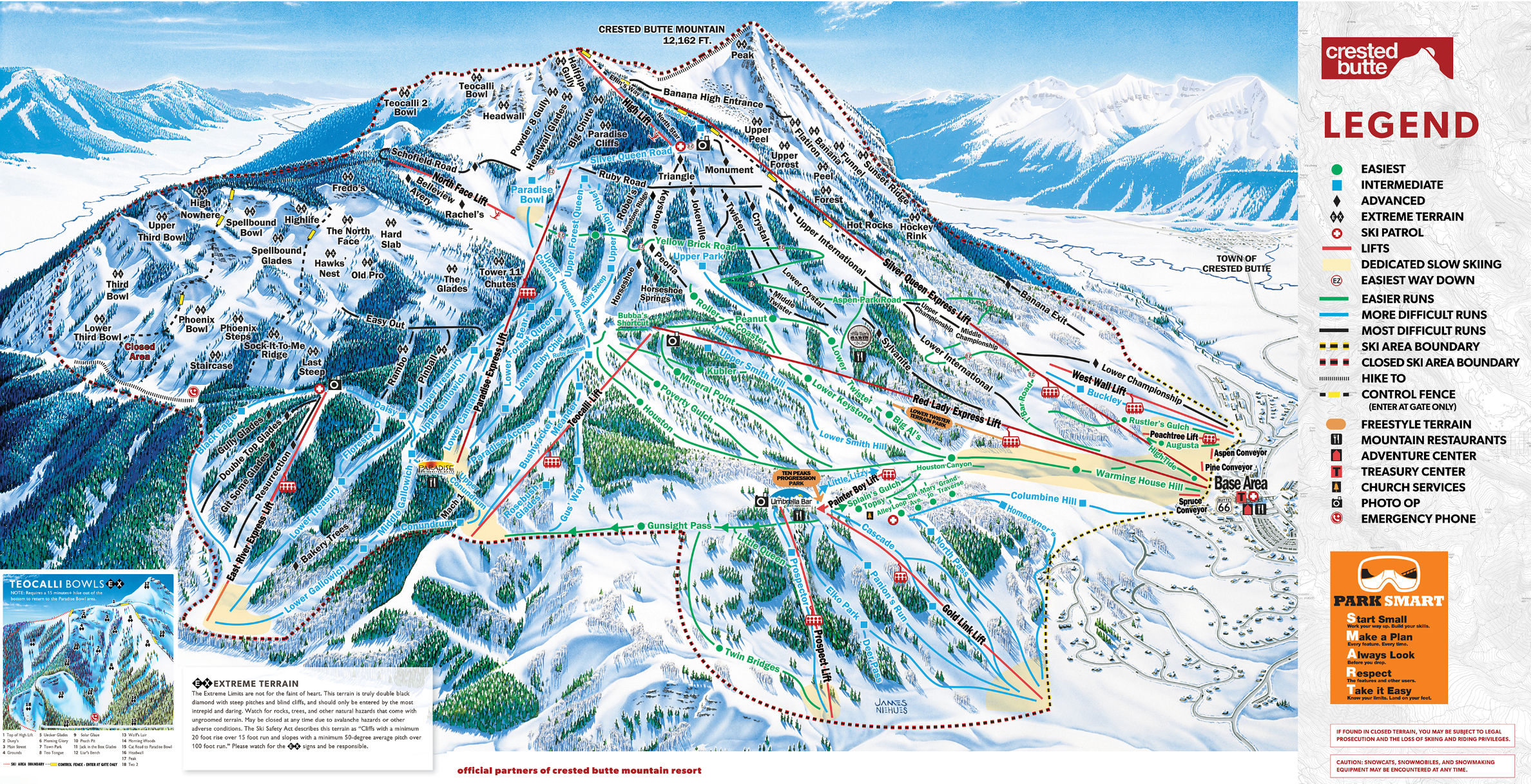 ski map