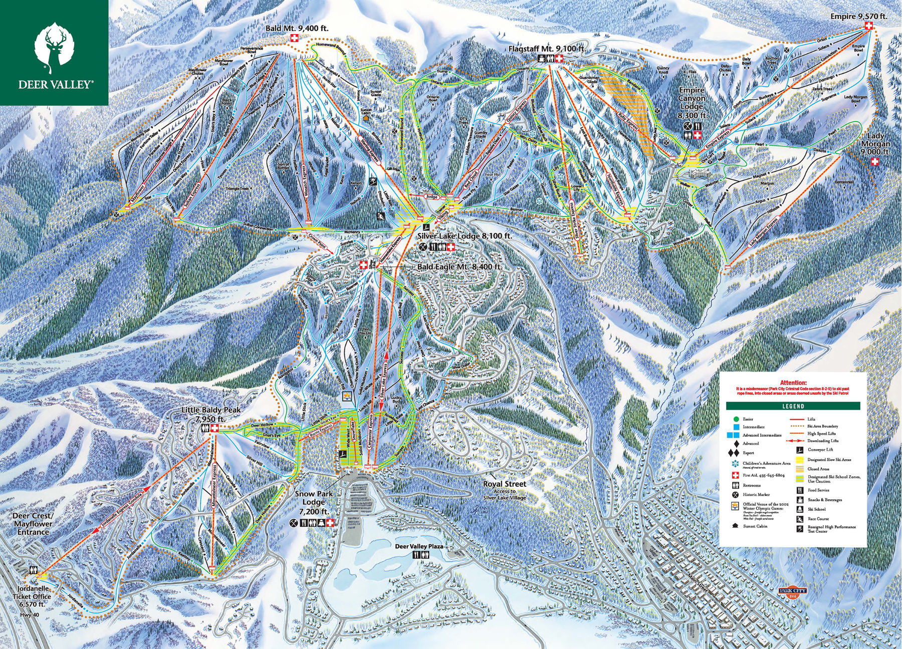 ski map