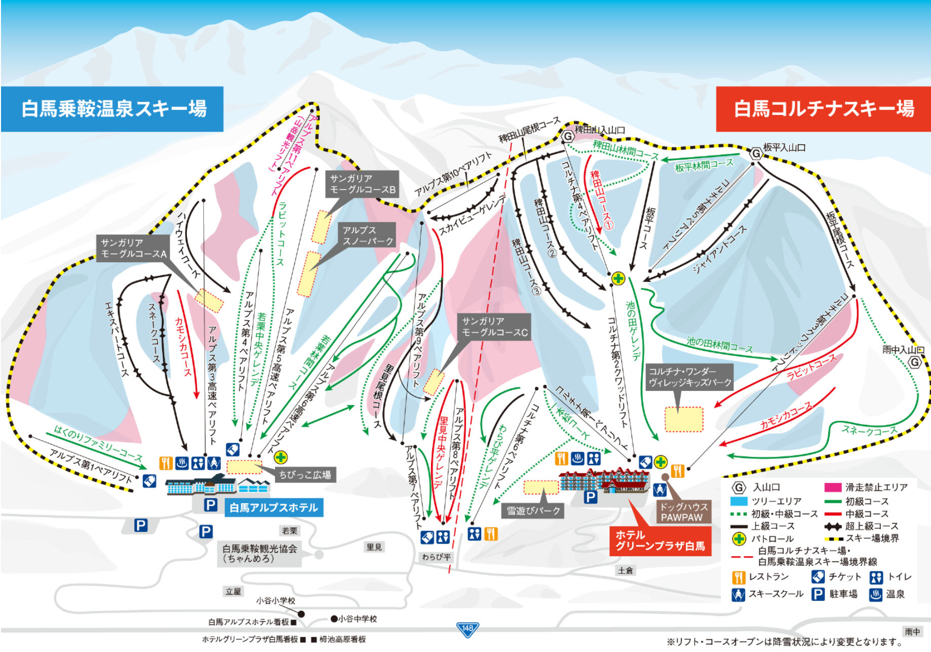 ski map