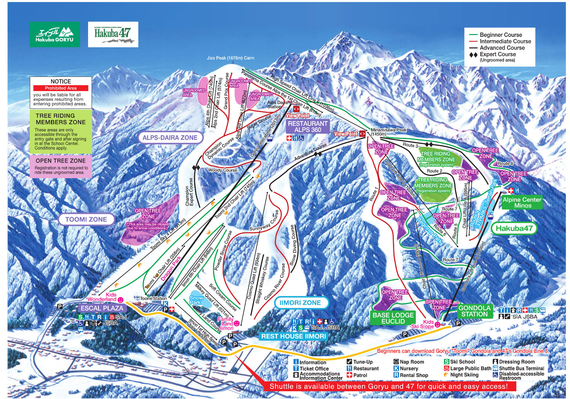 ski map