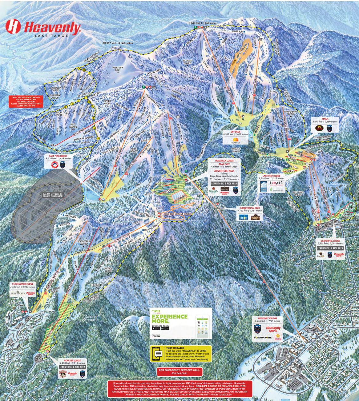 ski map