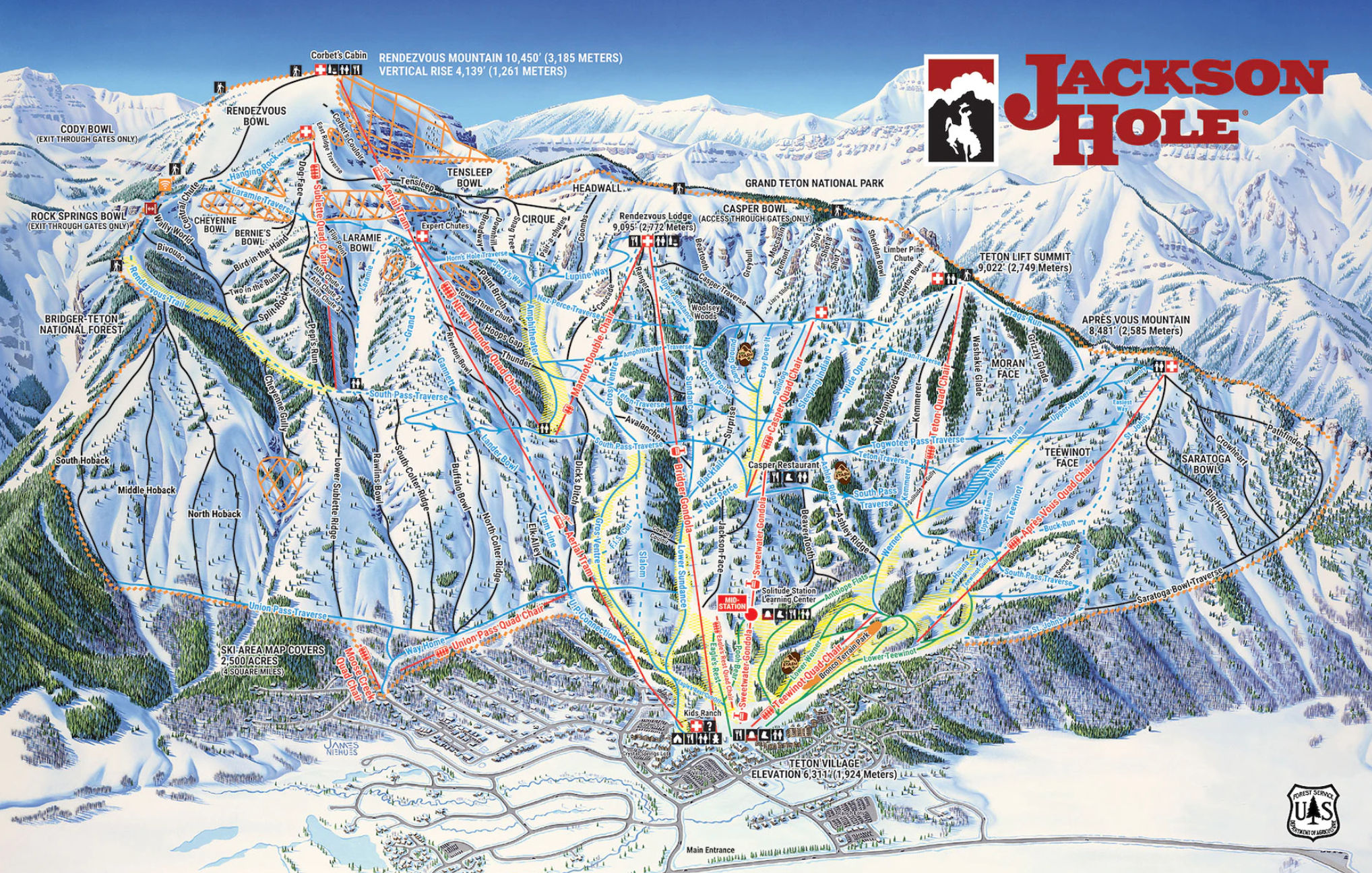 ski map