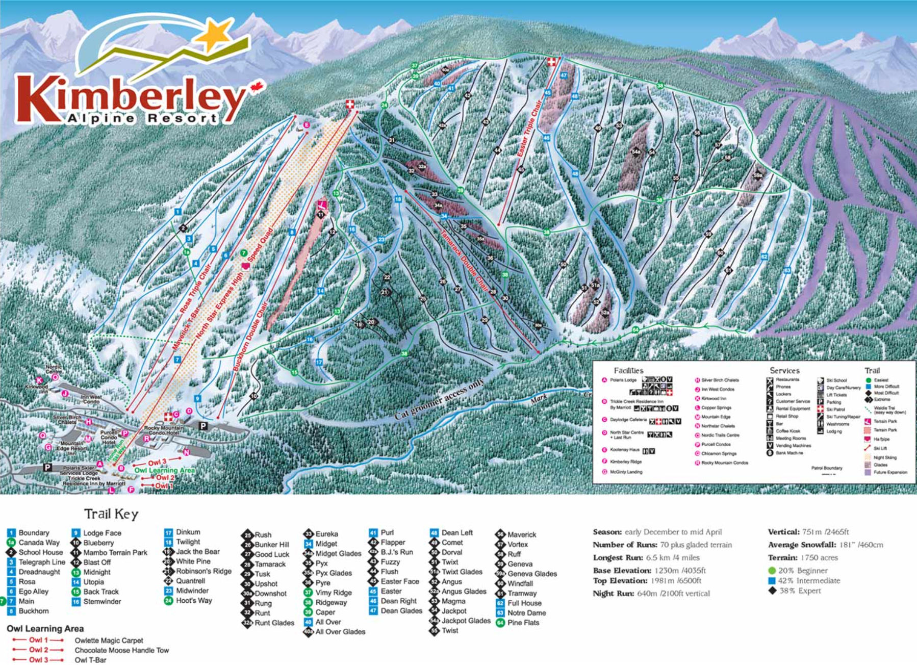 ski map