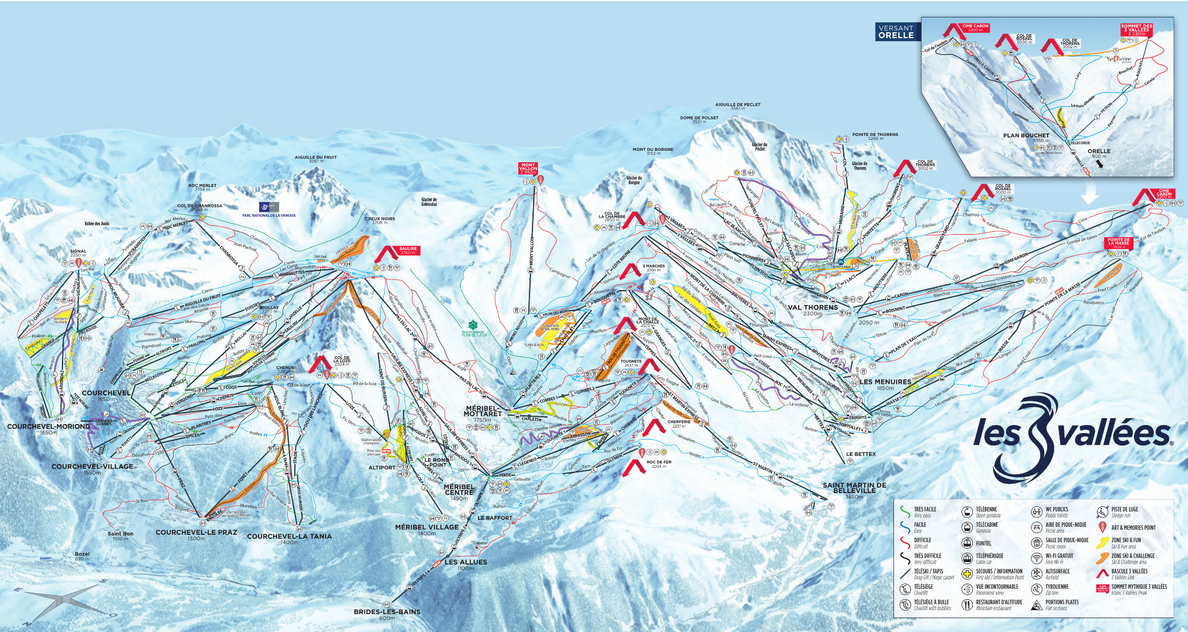 ski map