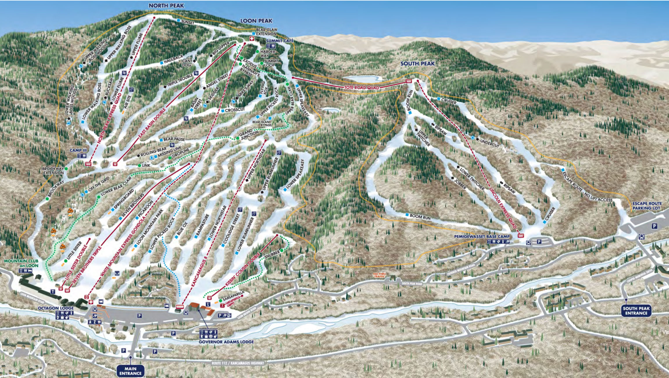 ski map