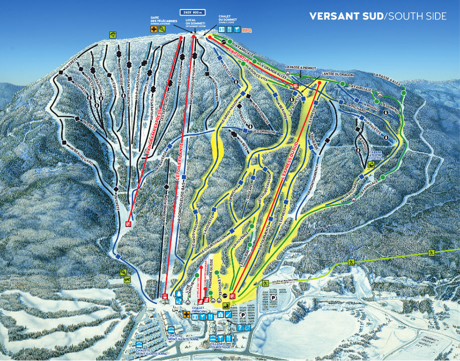 ski map