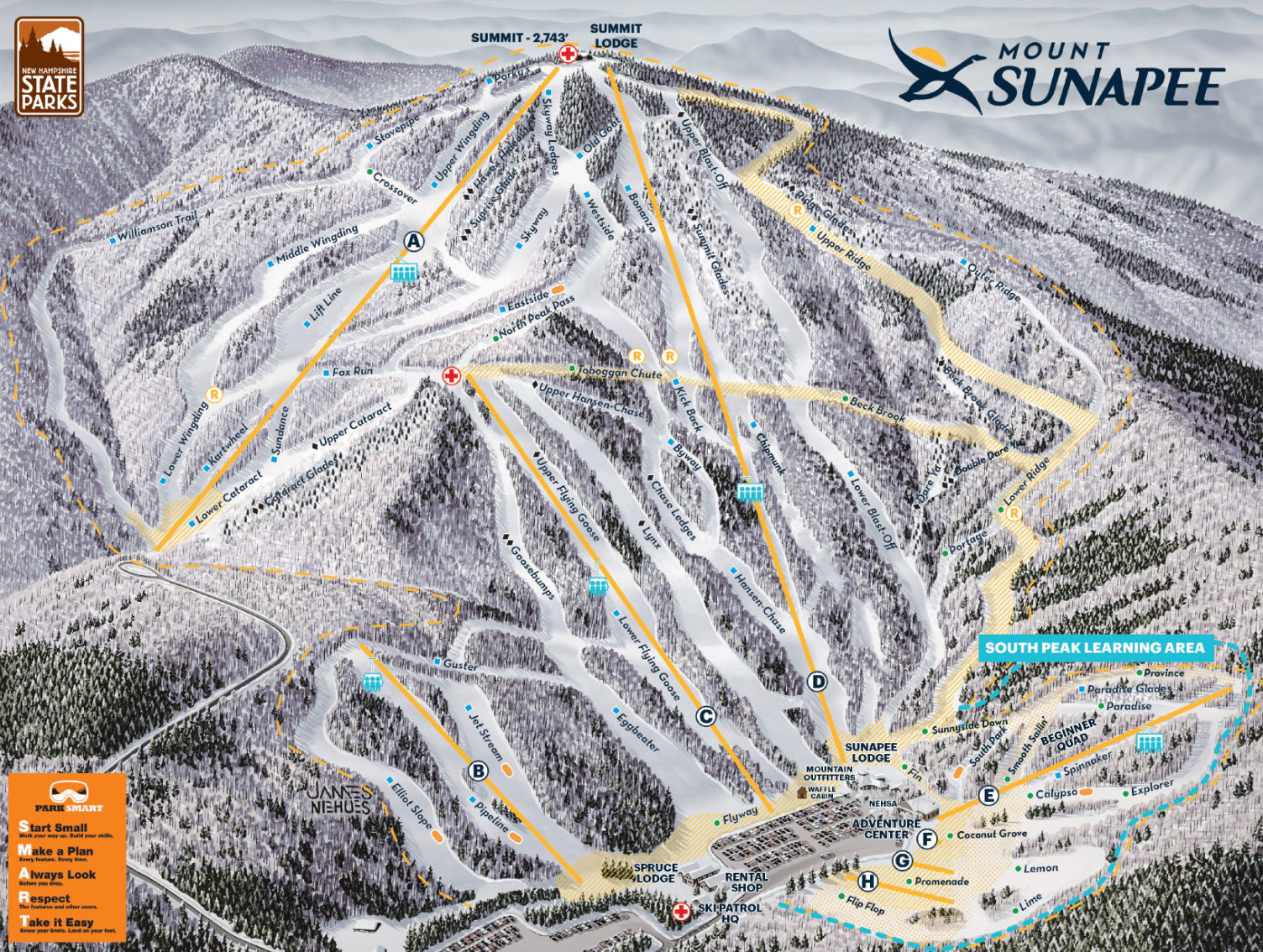 ski map