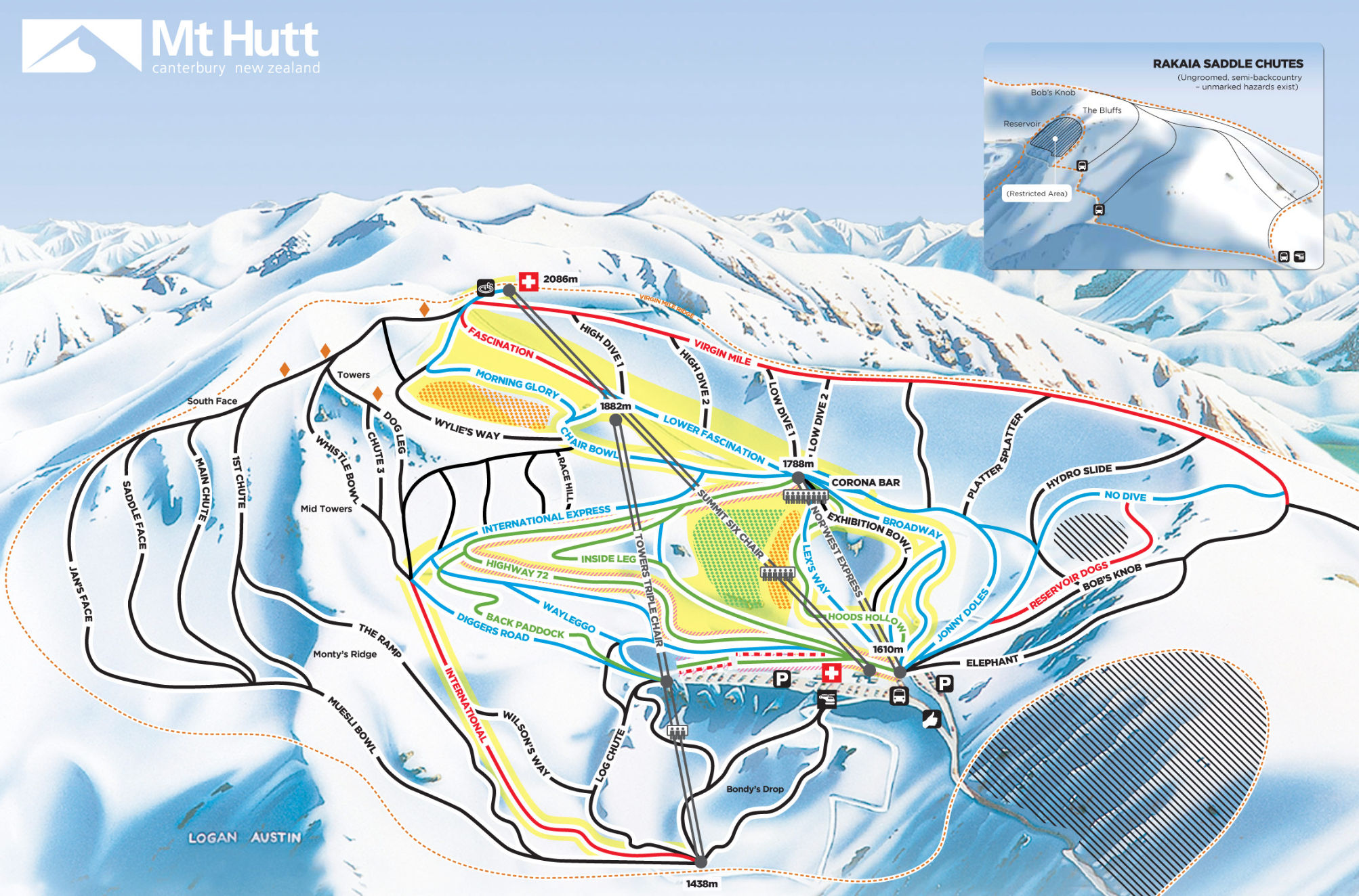 ski map