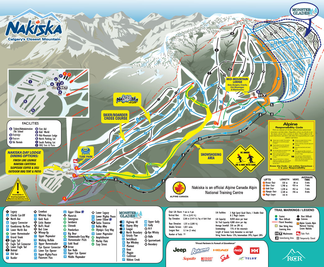 ski map