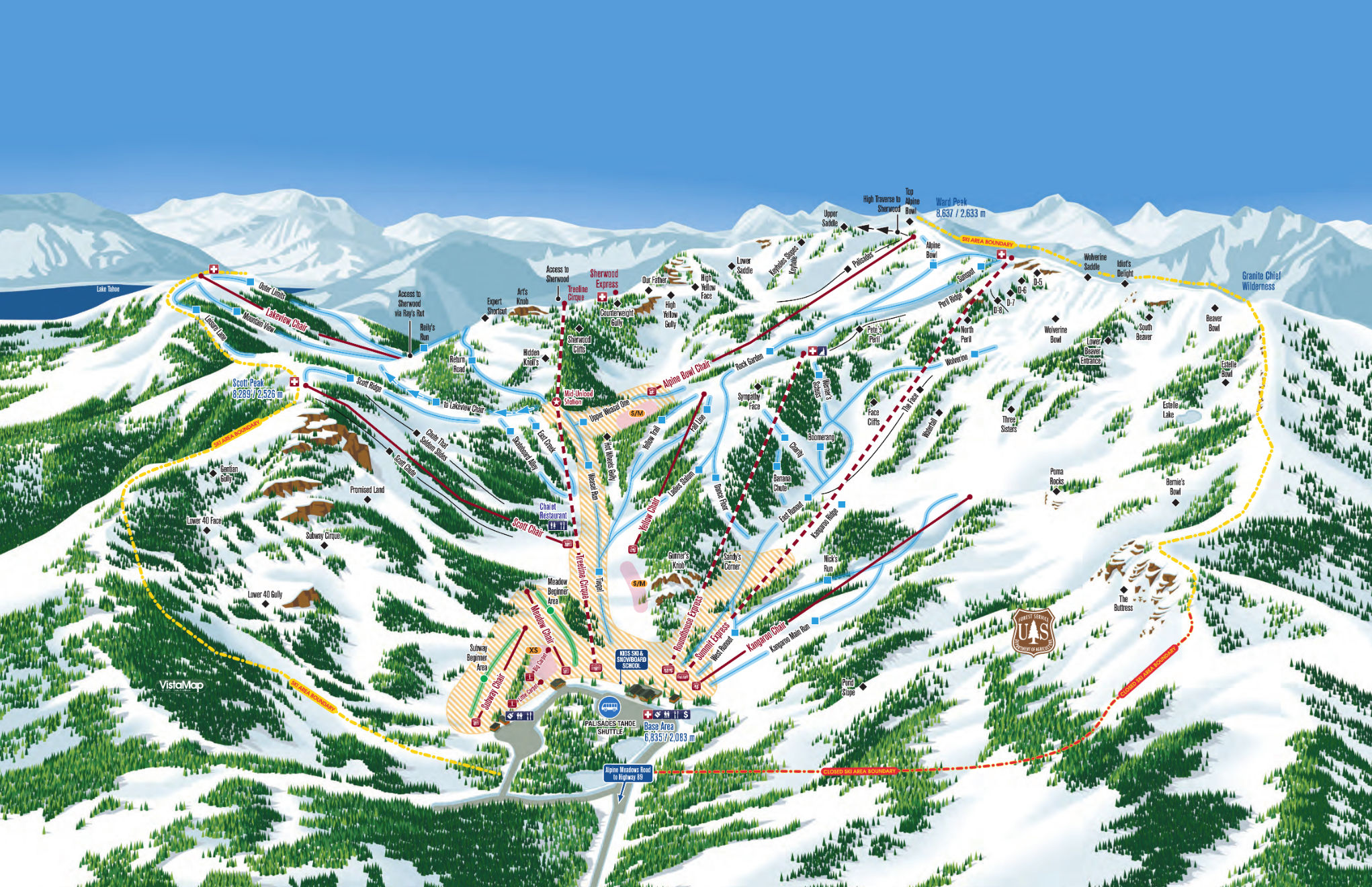 ski map