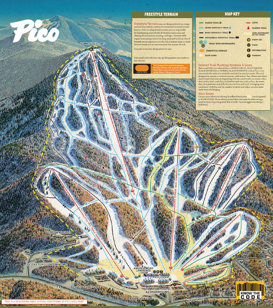 ski map