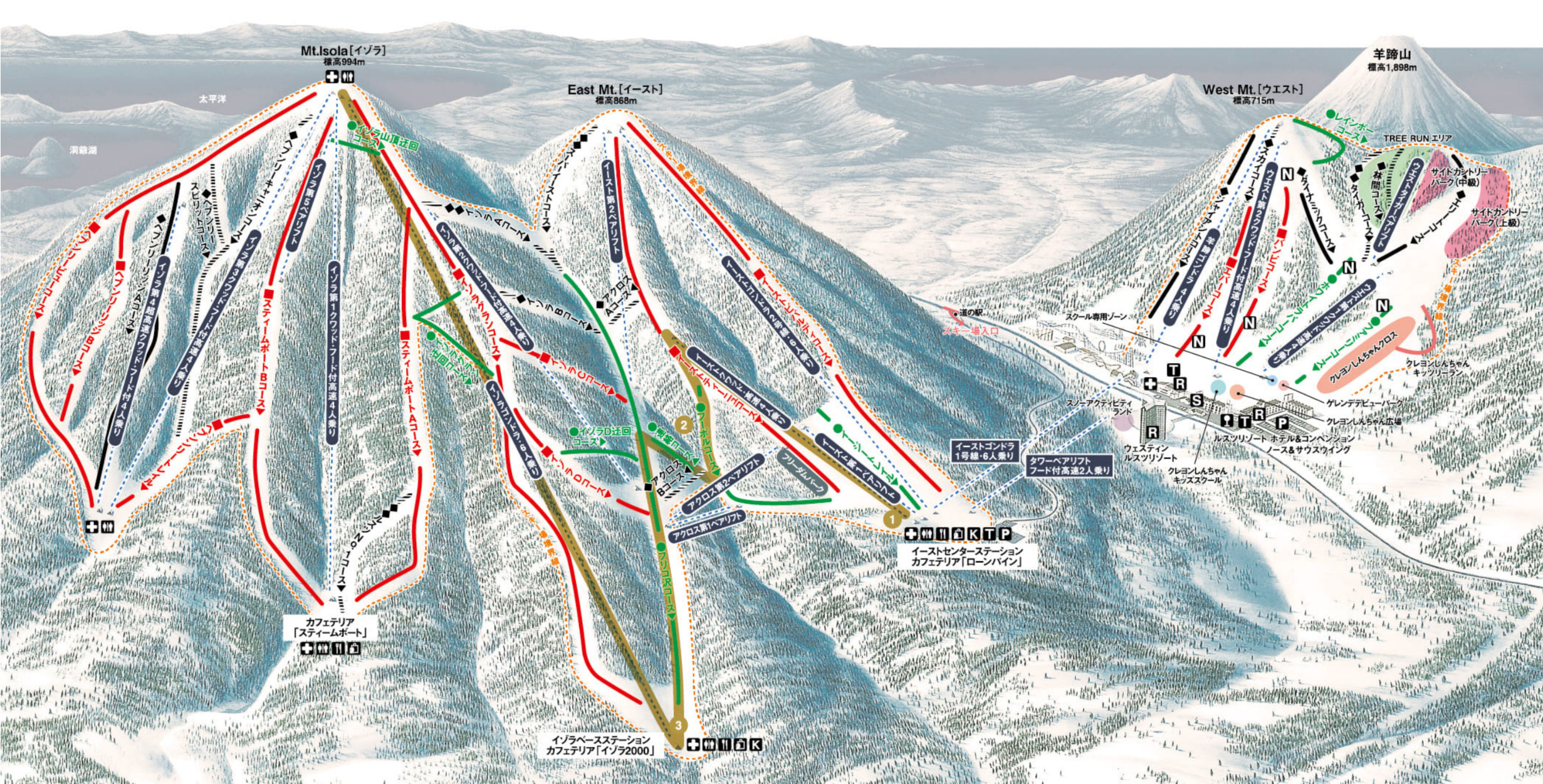 ski map