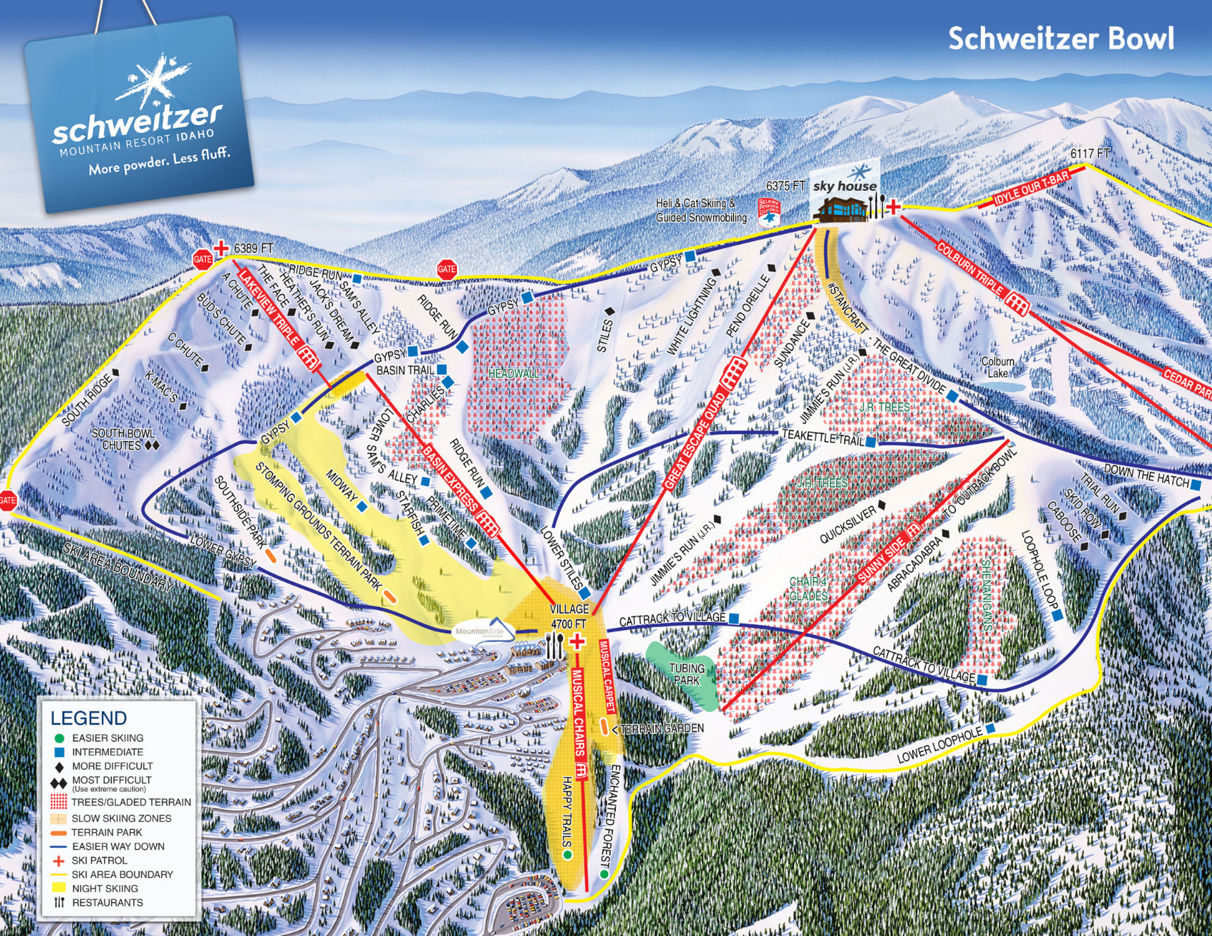 ski map