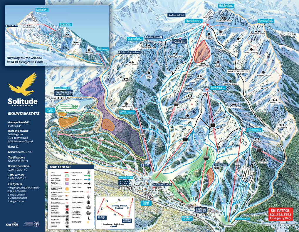 ski map