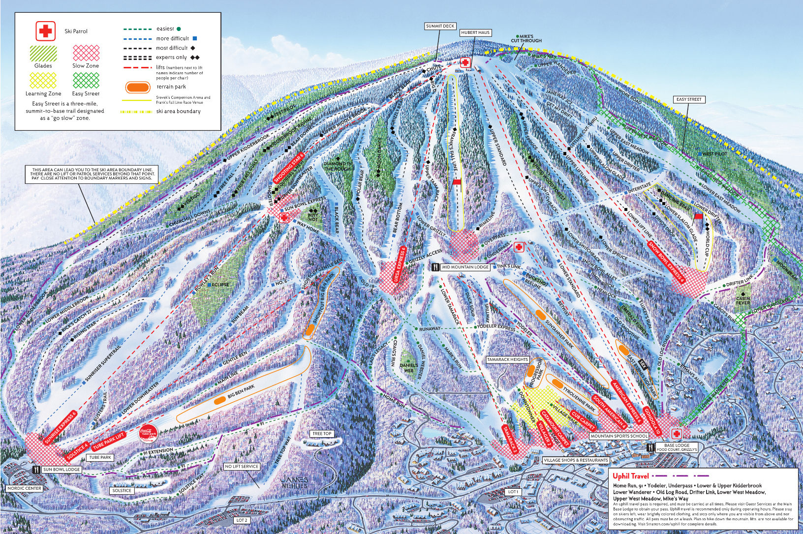 ski map