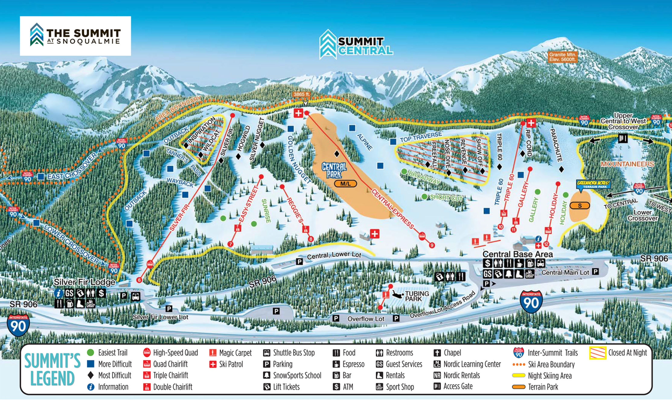 ski map