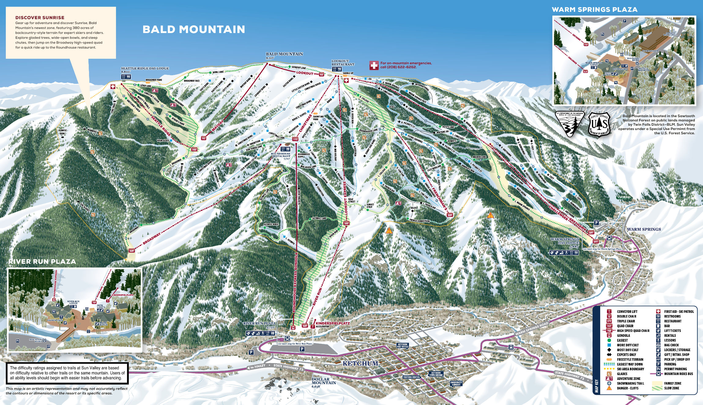 ski map