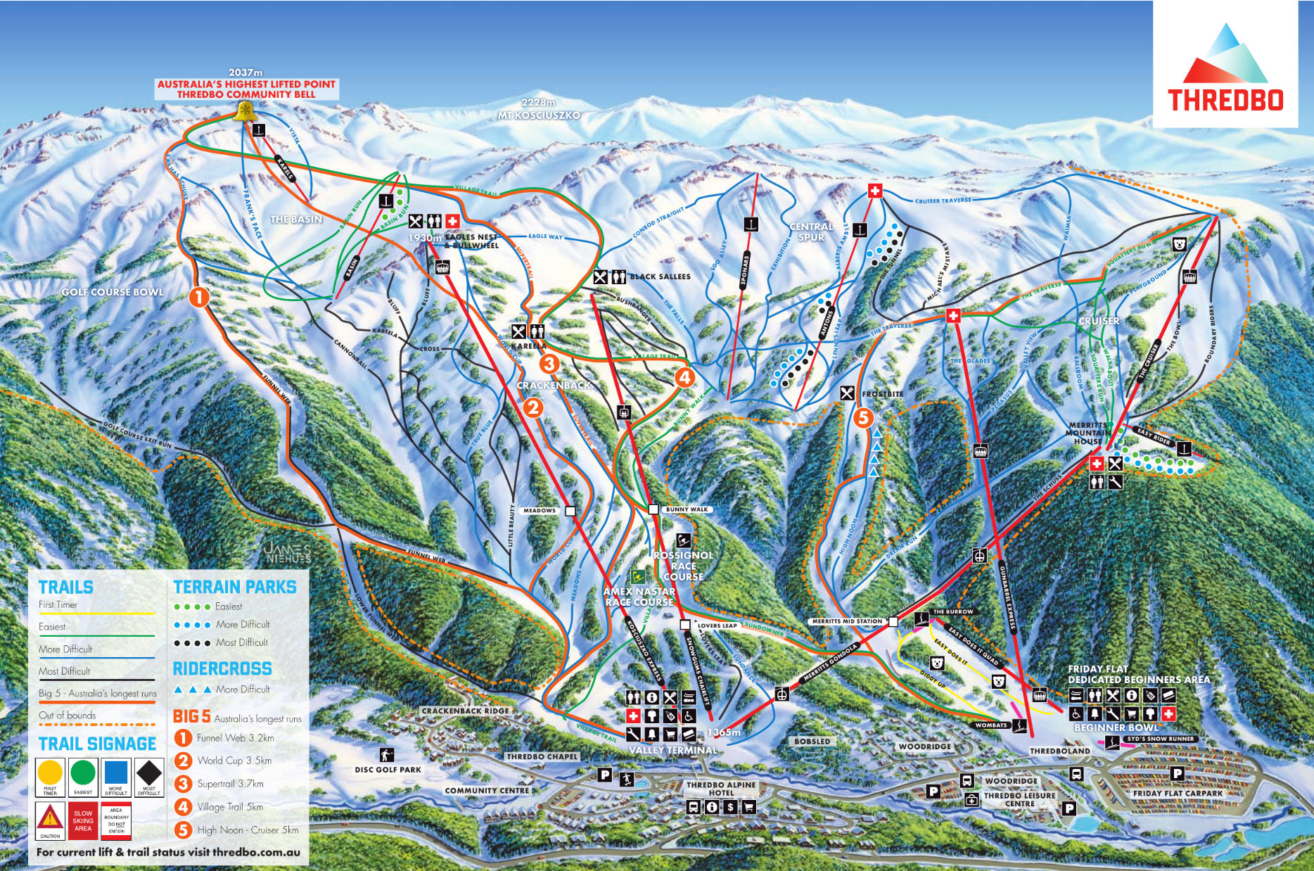 ski map