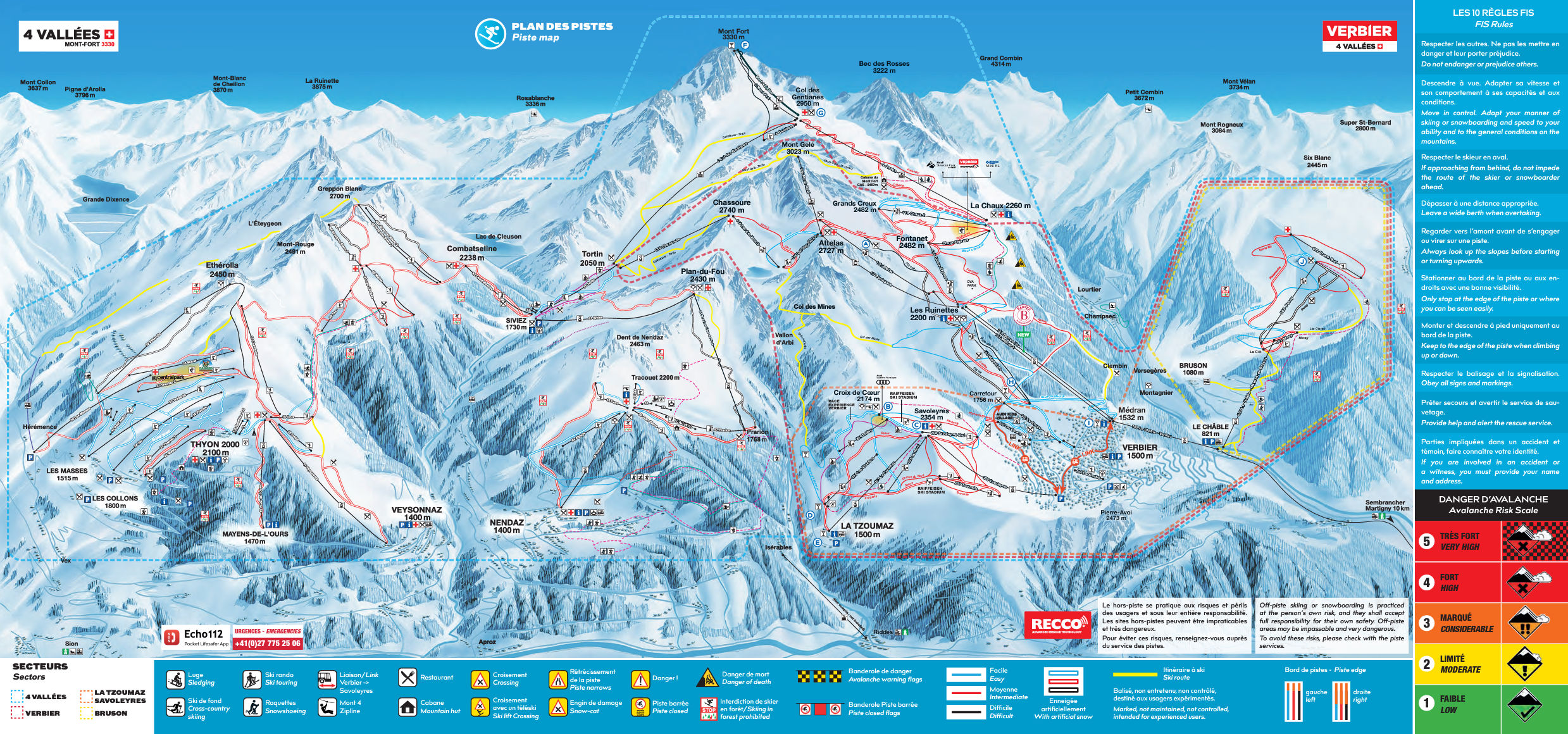 ski map