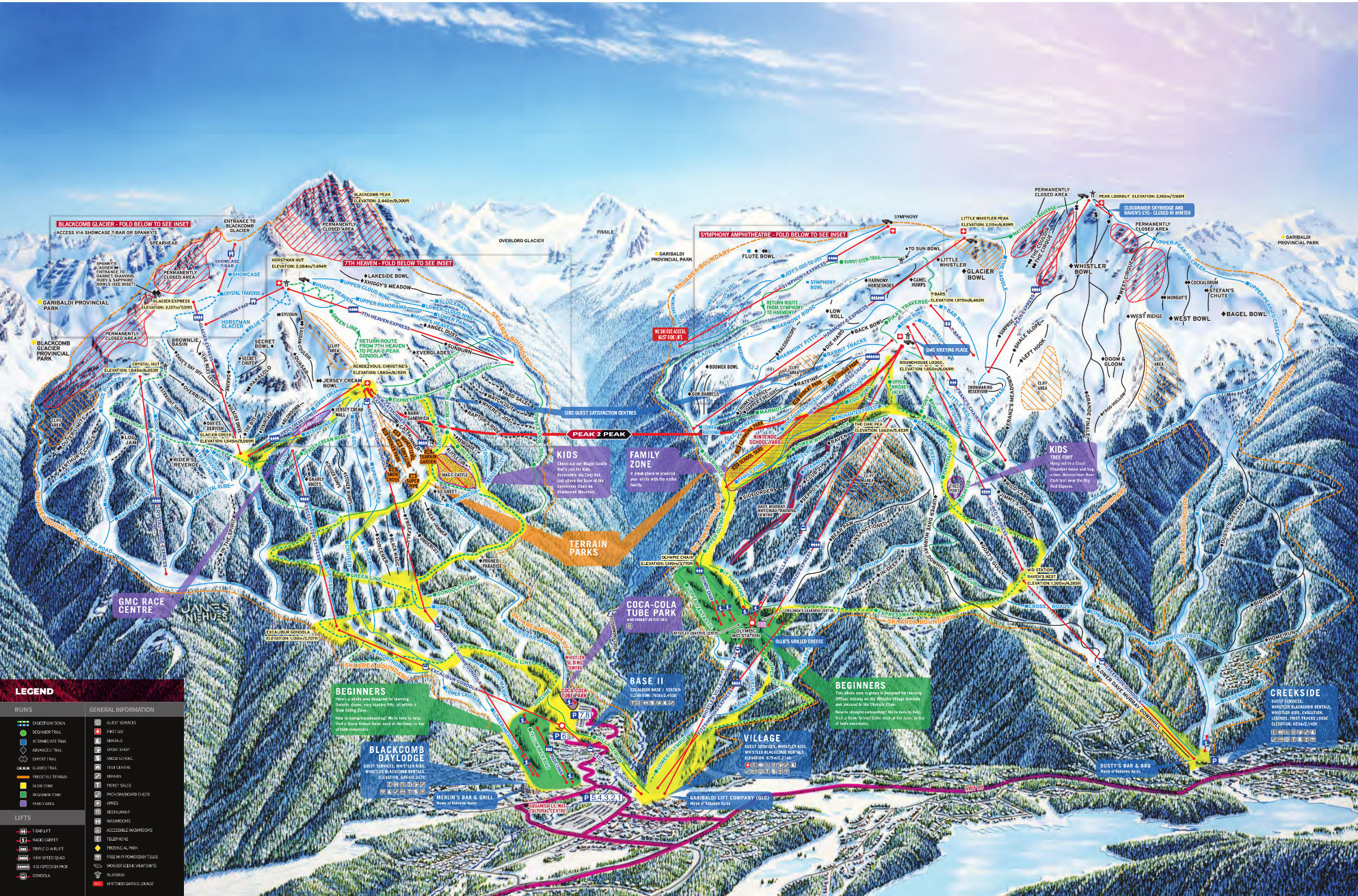 ski map