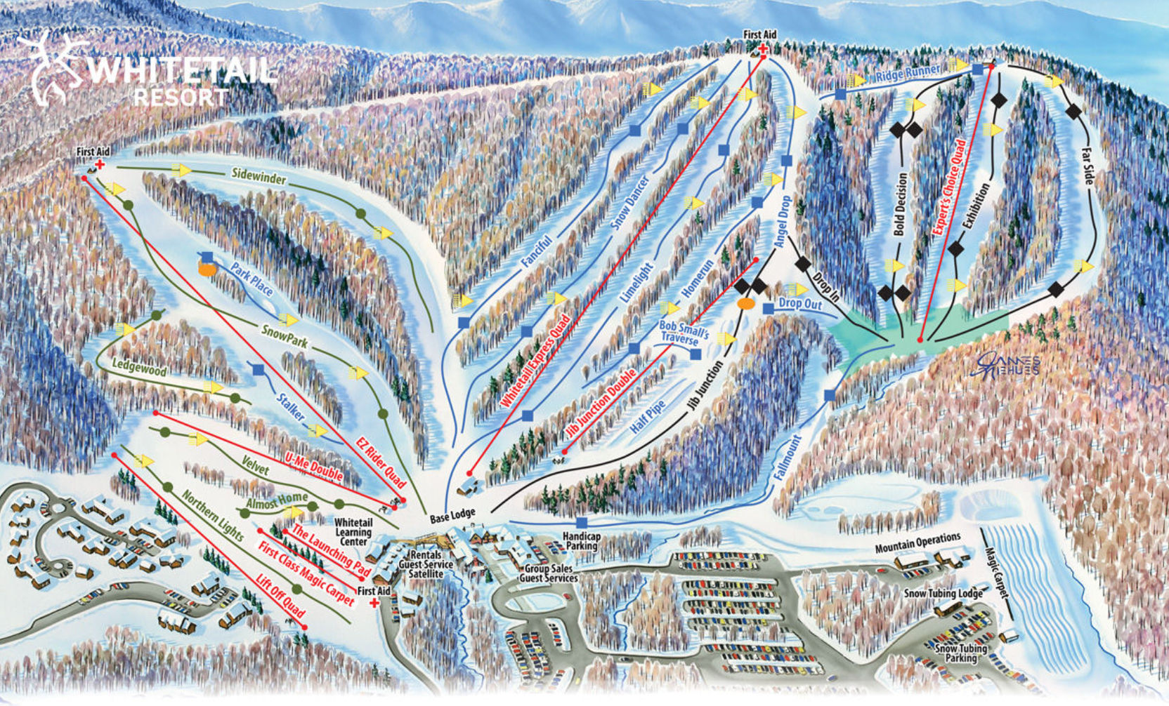 ski map