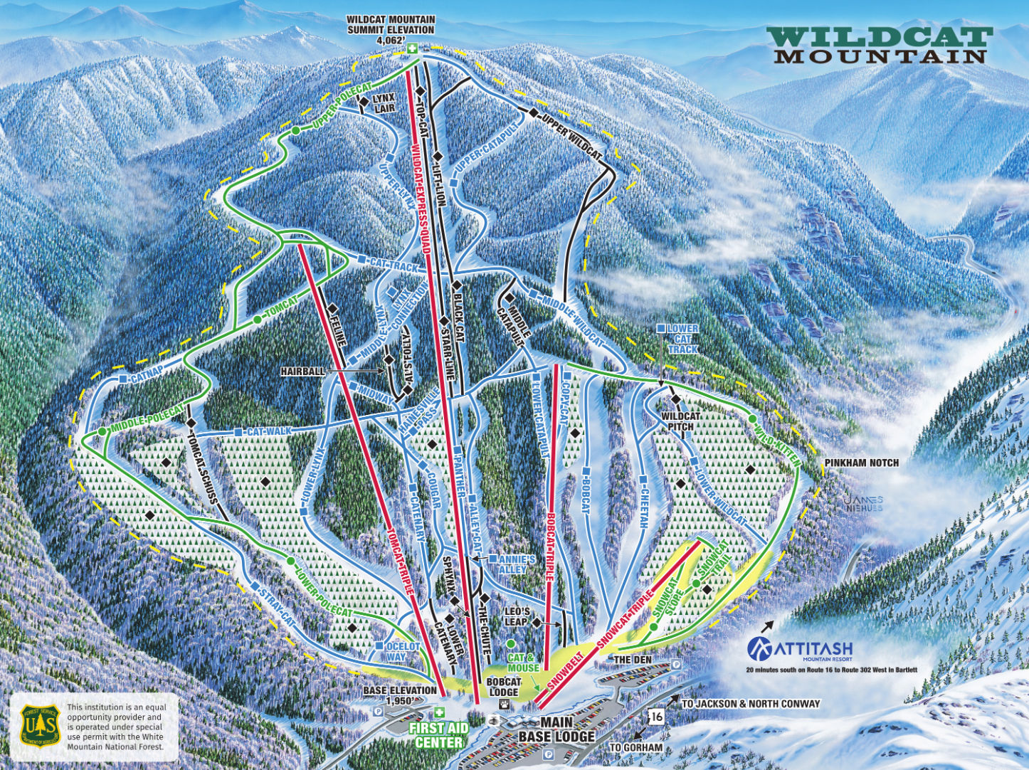 ski map