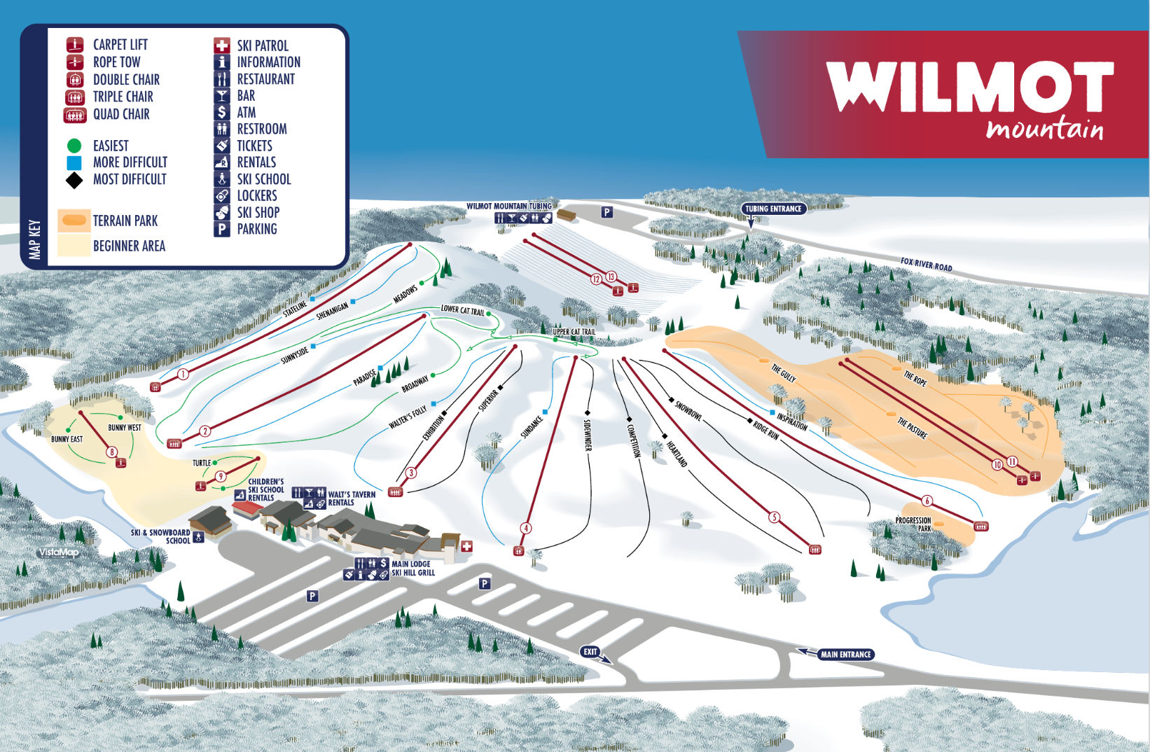 ski map