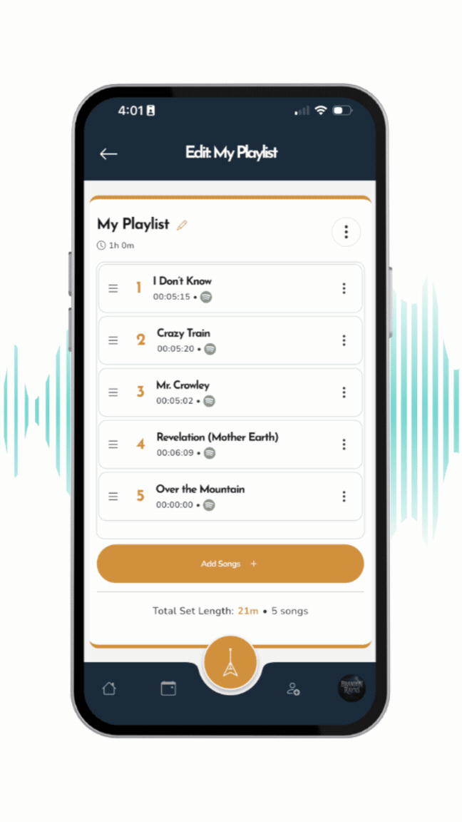 Setlist Spotify Sync by Bandinq