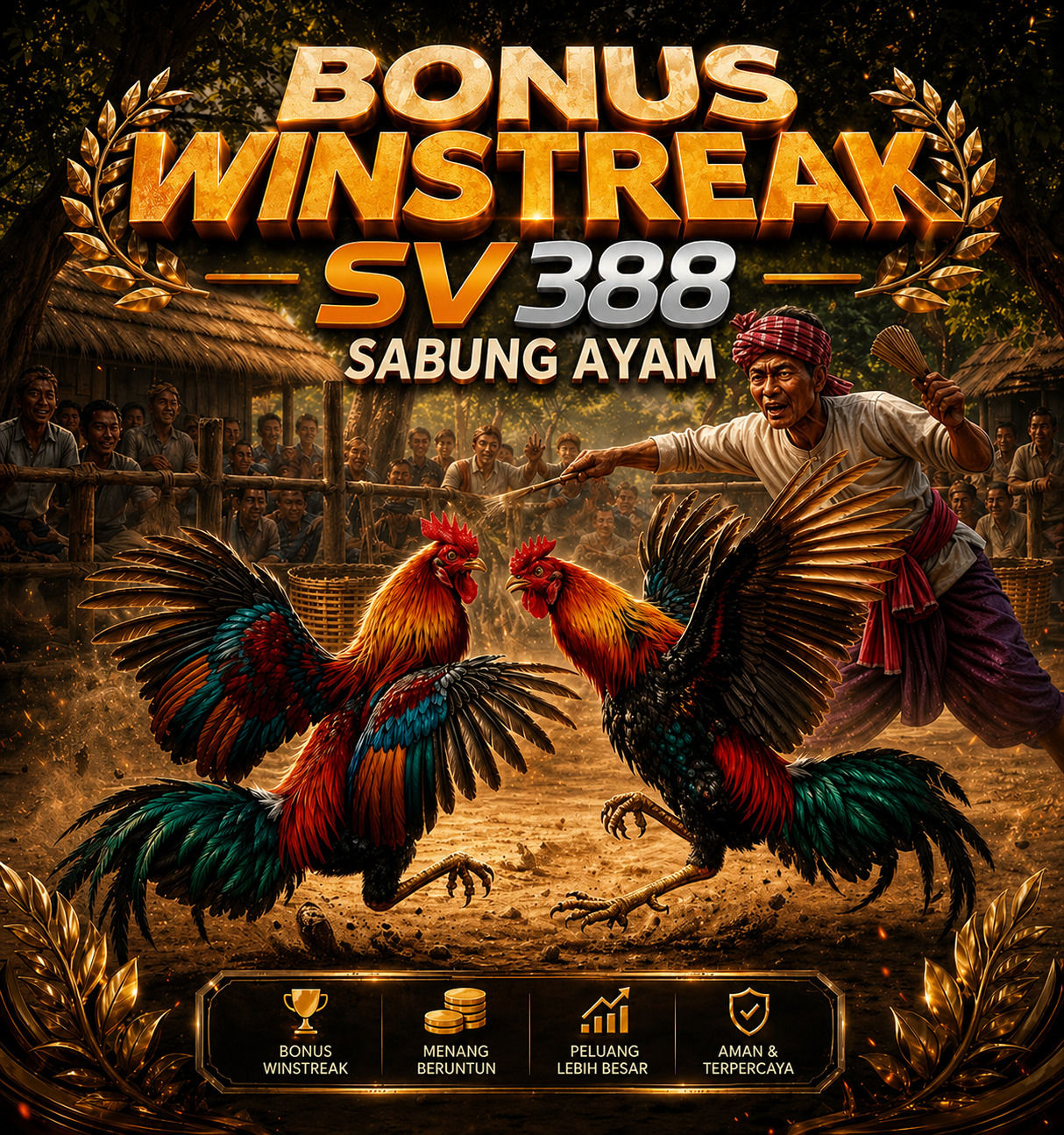 Sv388 ㊗️ Sabung Ayam Online Sv388 Merahtoto TOP One Adu Ayam Digmaan