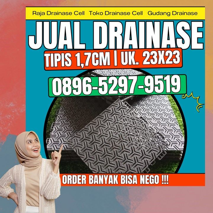 0896-5297-9519 (Bu Diana), Jual Drainase Cell Gorontalo Atinggola