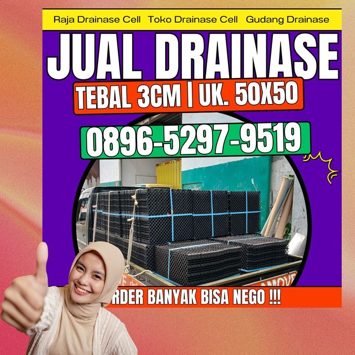 0896-5297-9519 (Bu Diana), Harga Drainage Cell Aceh Singkil Danau Paris