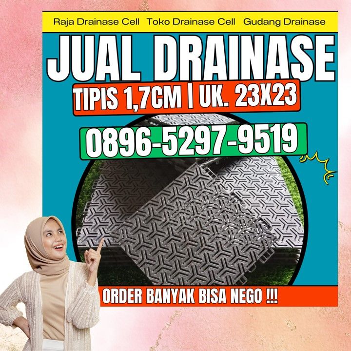 0896-5297-9519 (Bu Diana), Distributor Drainase Cell Bengkulu Air Nipis