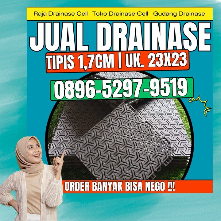 0896-5297-9519 (Bu Diana), Jual Drainase Cell Bengkulu Selebar