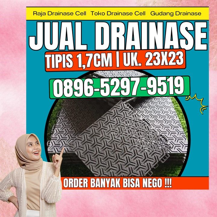 0896-5297-9519 (Bu Diana), Jual Drainase Cell Bengkulu Pagar Jati