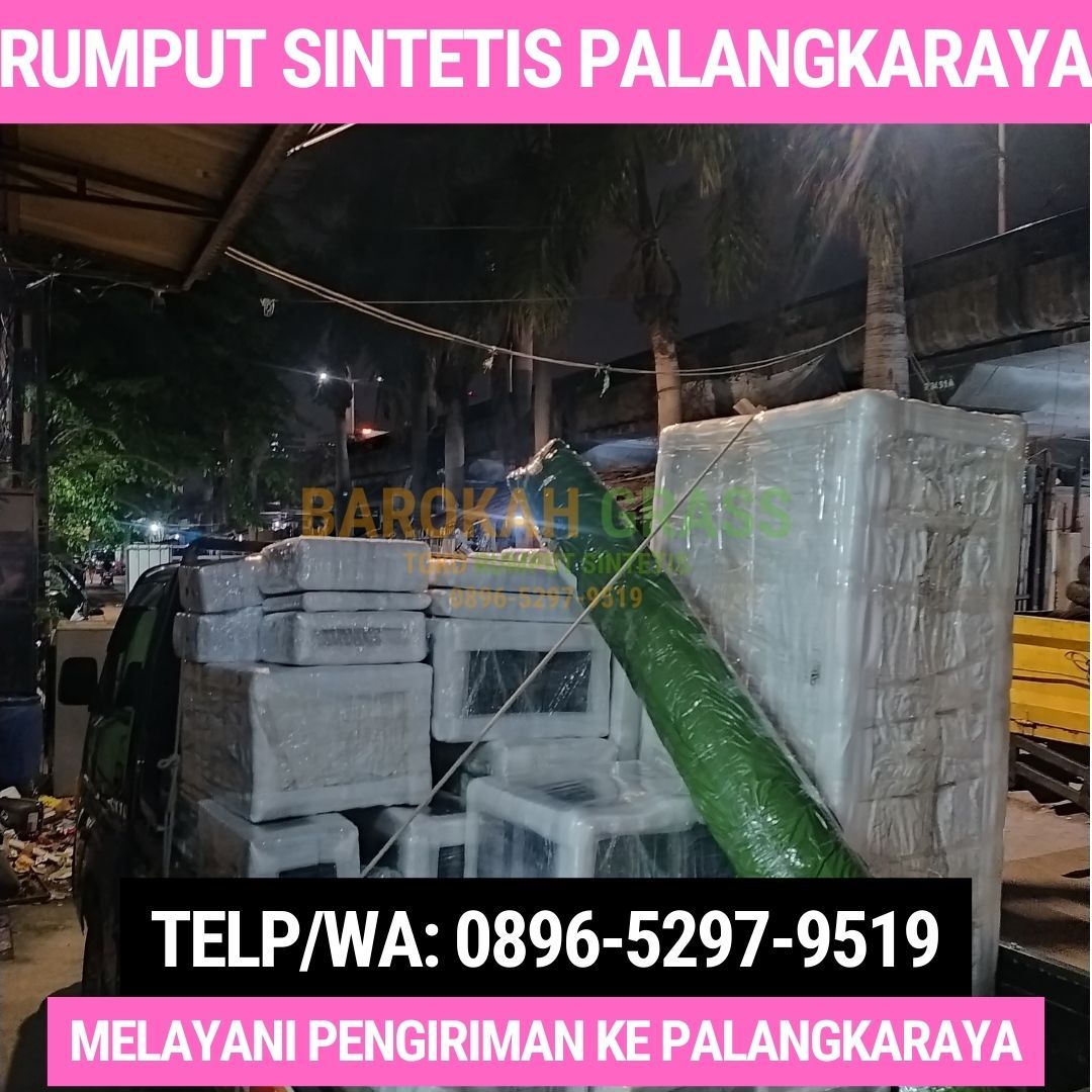 0896-5297-9519 (Bu Diana), Grosir Karpet Rumput Melayani Palangka Raya Pematang Karau