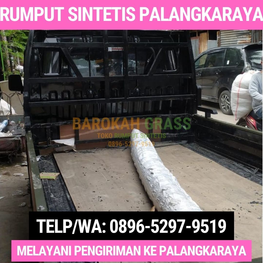 0896-5297-9519 (Bu Diana), Tempat Jual Rumput Sintetis Bisa Kirim Palangka Raya Sematu Jaya