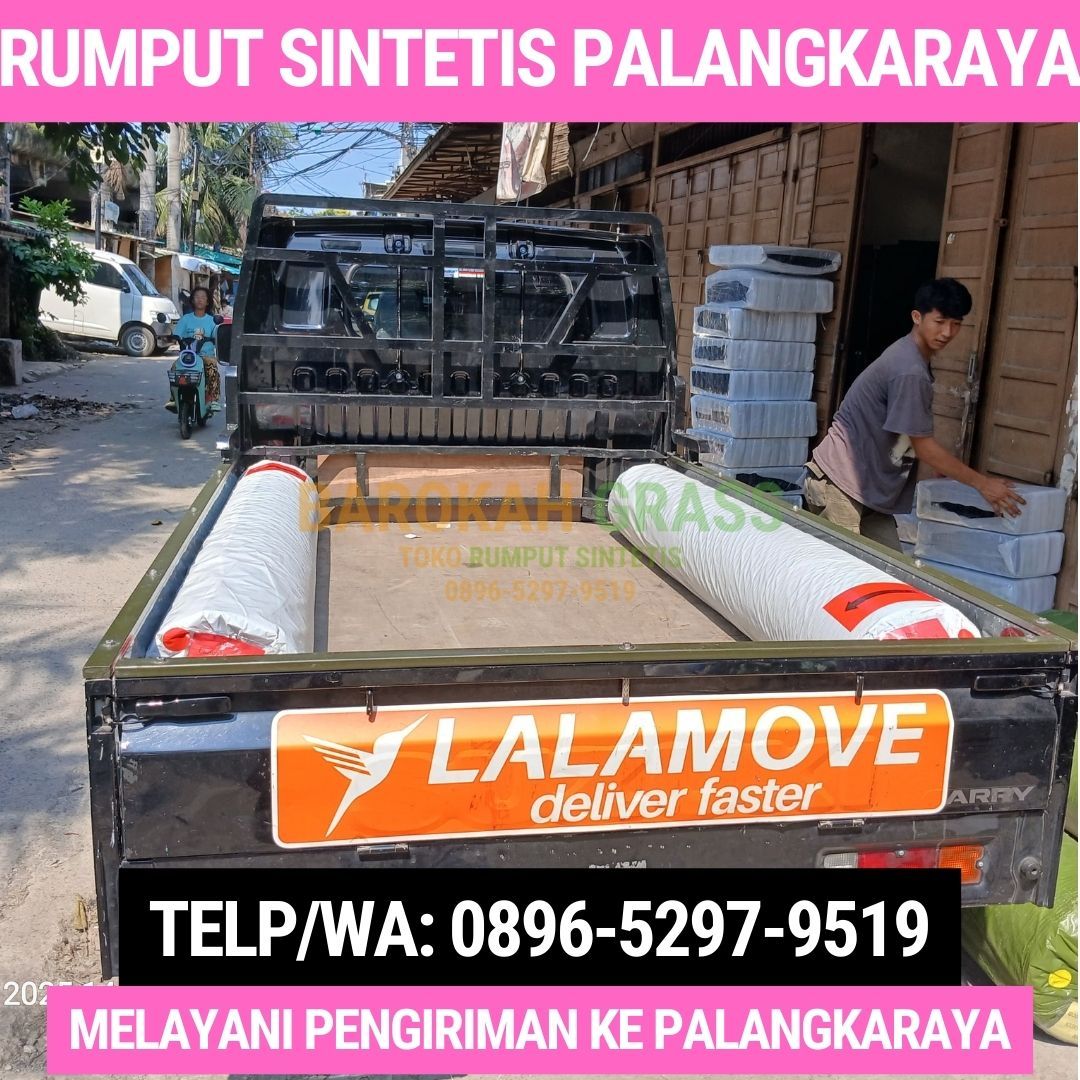 0896-5297-9519 (Bu Diana), Toko Jual Karpet Rumput Melayani Palangka Raya Sungai Babuat