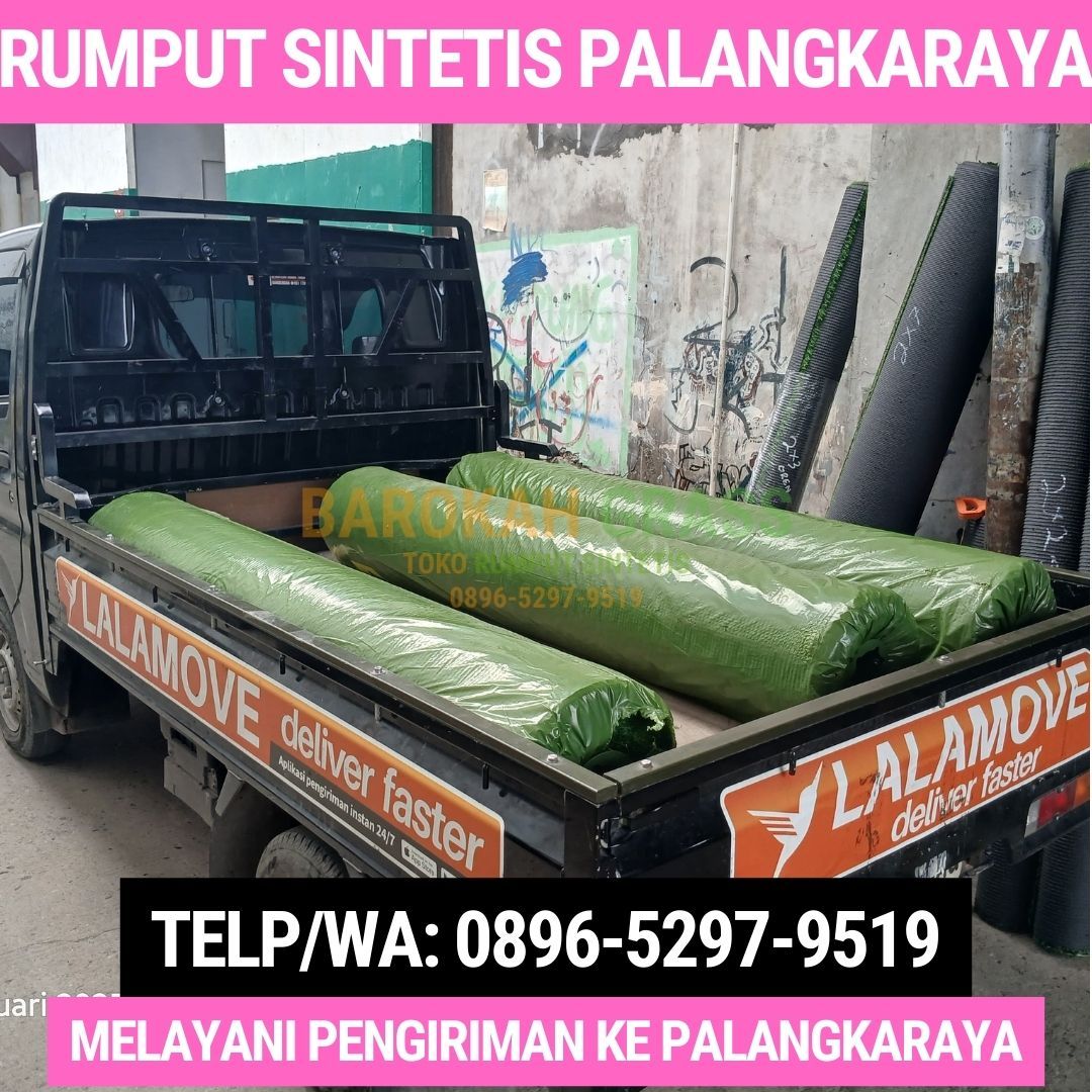 0896-5297-9519 (Bu Diana), Jual Rumput Sintetis Bisa Kirim Palangka Raya Benua Lima