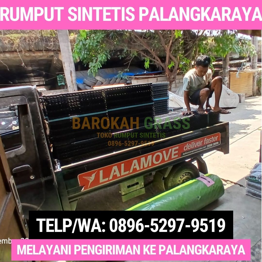 0896-5297-9519 (Bu Diana), Penjual Karpet Rumput Melayani Palangka Raya Bukit Batu