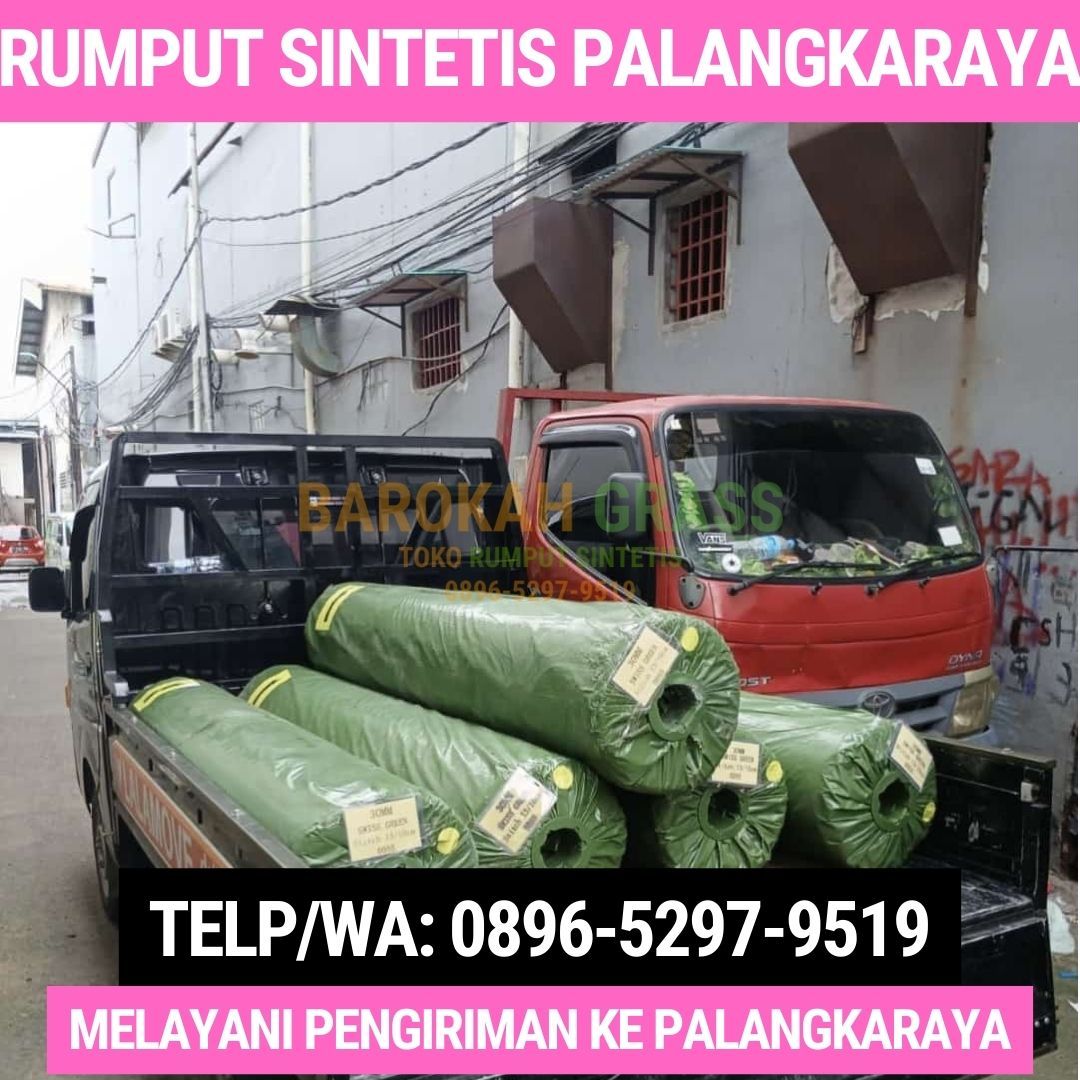 0896-5297-9519 (Bu Diana), Toko Rumput Sintetis Bisa Kirim Palangka Raya Bulik