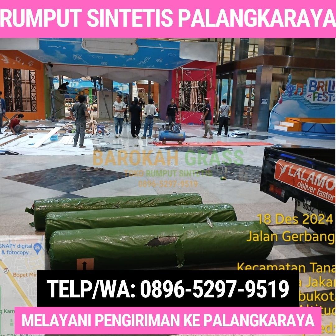 0896-5297-9519 (Bu Diana), Distributor Karpet Rumput Melayani Palangka Raya Kotawaringin Timur