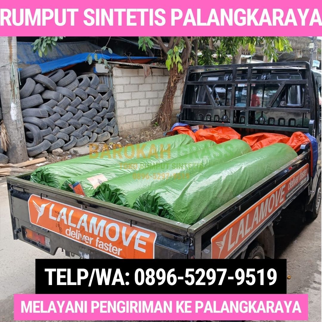 0896-5297-9519 (Bu Diana), Toko Jual Rumput Sintetis Bisa Kirim Palangka Raya Mantangai