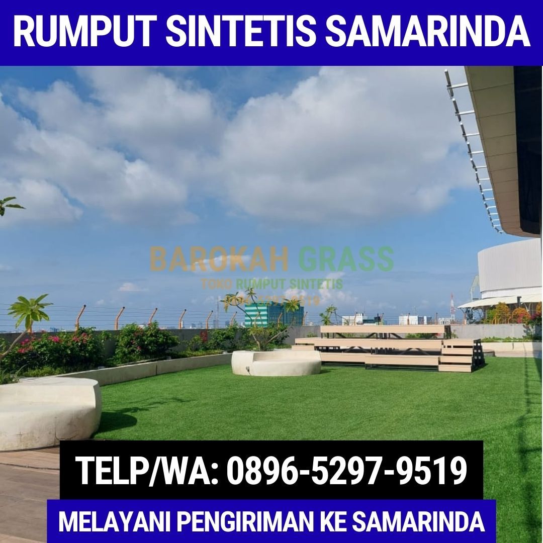 0896-5297-9519 (Bu Diana), Tempat Jual Rumput Sintetis Bisa Kirim Balikpapan Long Mesangat