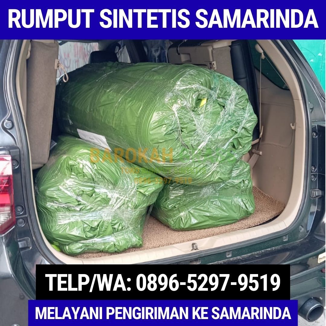 0896-5297-9519 (Bu Diana), Penjual Rumput Sintetis Bisa Kirim Balikpapan Palaran