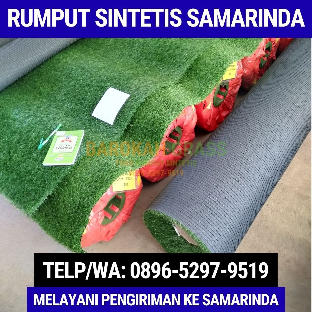 0896-5297-9519 (Bu Diana), Penjual Rumput Sintetis Bisa Kirim Samarinda Sekolaq Darat