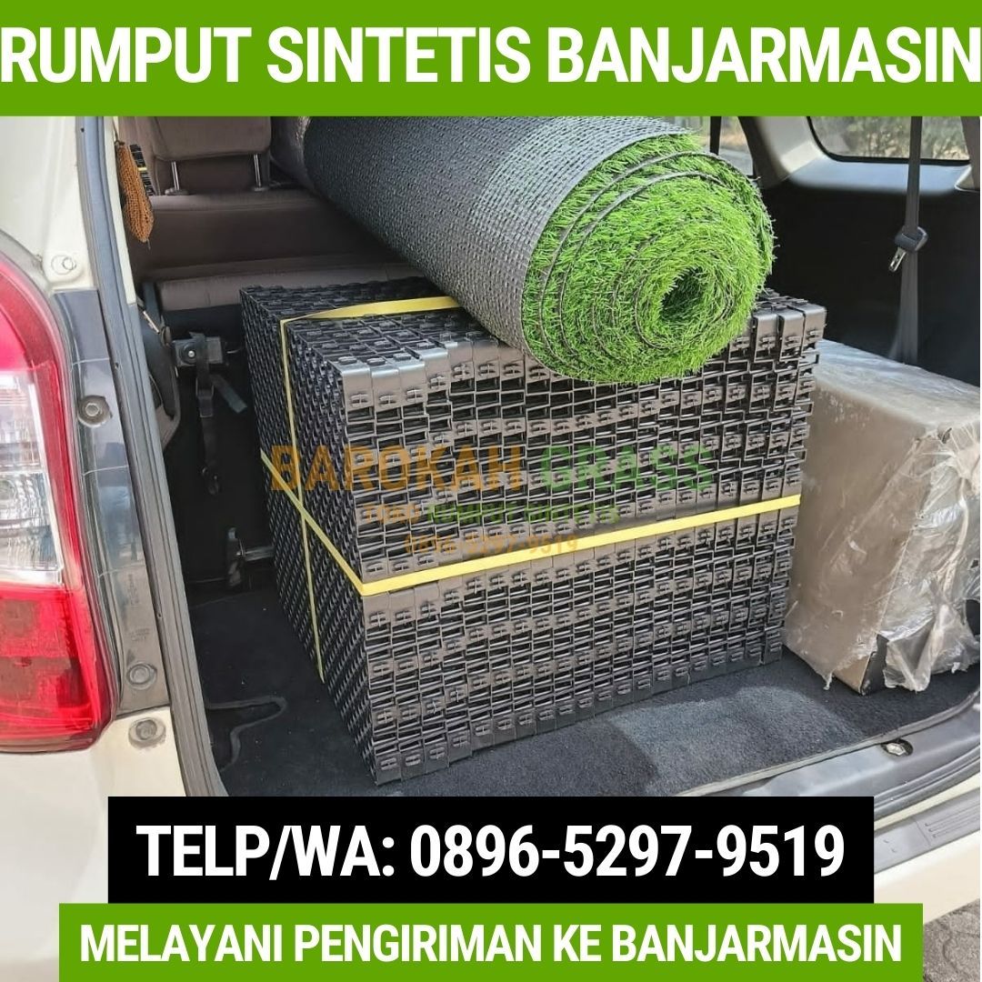 0896-5297-9519 (Bu Diana), Tempat Jual Rumput Sintetis Bisa Kirim Banjarmasin Upau