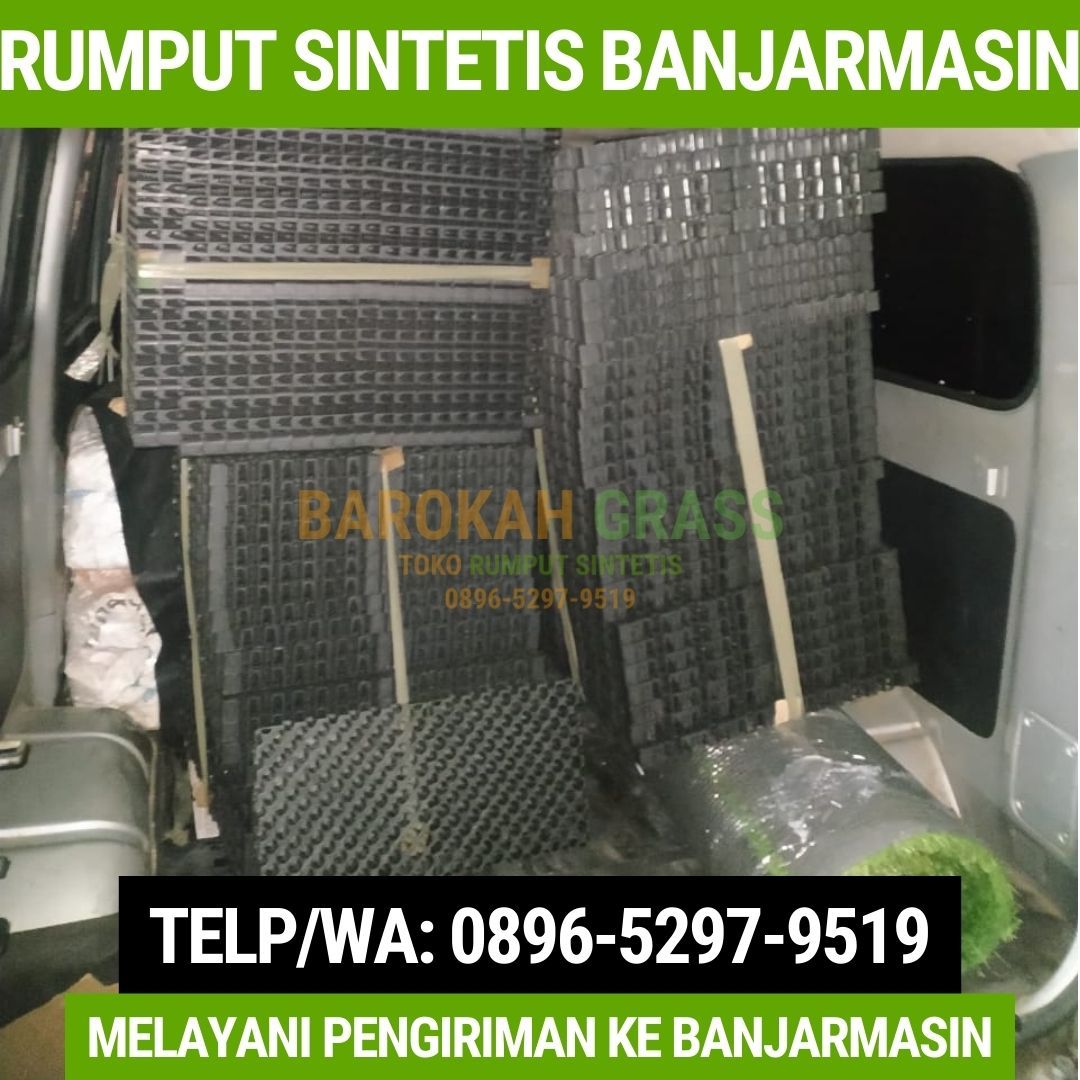 0896-5297-9519 (Bu Diana), Toko Jual Rumput Sintetis Bisa Kirim Banjarmasin Kelumpang Tengah