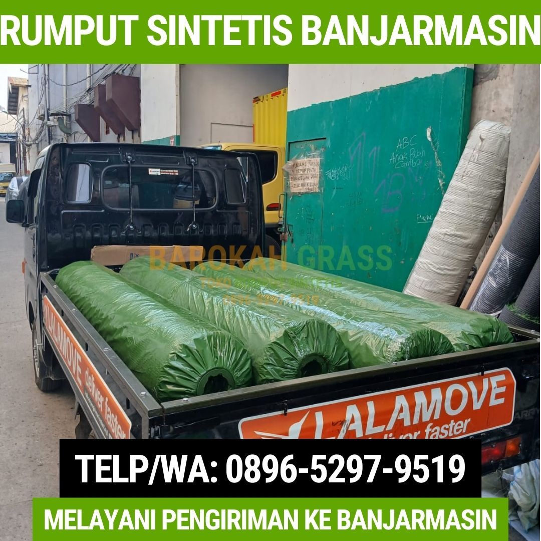 0896-5297-9519 (Bu Diana), Jual Rumput Sintetis Bisa Kirim Banjarmasin Kota Baru