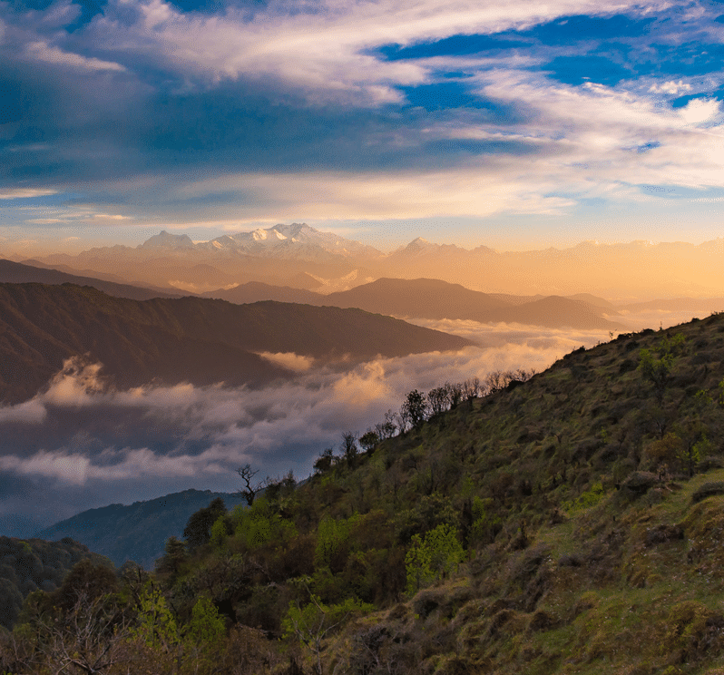 Flower Valleys and Kanchendzonga Views